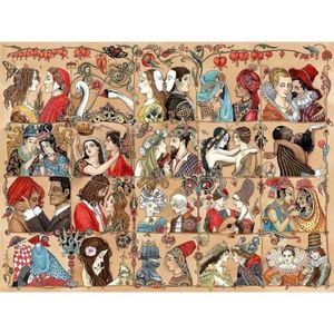 Puzzle Dragostea Vazuta In Timp, 1500 Piese imagine