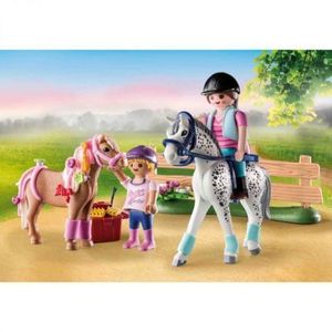 Playmobil - Set Copii Si Caluti imagine