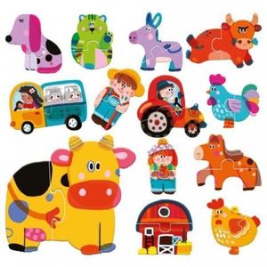 Headu Teacher Tested - Puzzle Tactil Ferma imagine