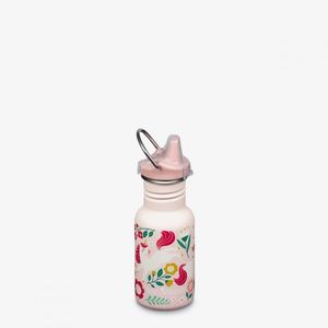 Sticla din otel pentru copii Kid Classic Narrow 355 ml cu capac sippy Leaping Unicorns imagine