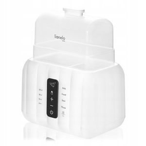 Incalzitor biberoane Lionelo ThermUp Duo Alb, 6 moduri de operare, incalzire, pastrare temperatura, decongelare, senzor pentru temperatura, oprire automata, panou tactil, pentru 2 biberoane simultan, fara BPA imagine