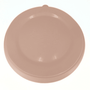 Farfurie rotunda din silicon compartimentata Coccorito Soft Pink imagine