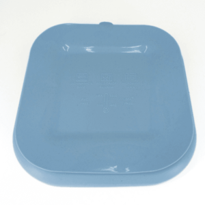 Farfurie patrata din silicon compartimentata Coccorito Blue imagine