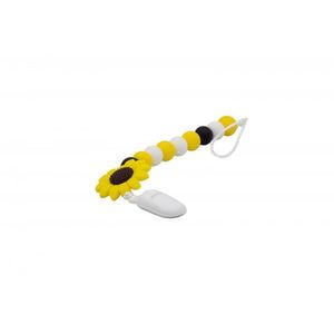 Colier pentru suzeta din silicon Coccorito Sun Flower imagine