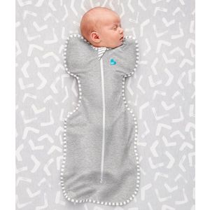 Sac de dormit pentru infasat Love to Dream Swaddle Up Gri M 6-8.5 kg 1 Tog imagine