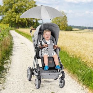 Umbrela de soare pentru carucior Reer ShineSafe Grey Melange imagine