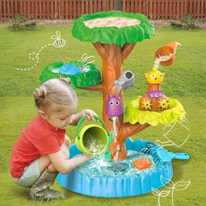 Set de joaca pentru copii, Arbore de apa Matadi, cu cascada pe 4 nivele, si accesorii specifice incluse, dimensiune 60 x 50 x 42 cm imagine