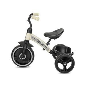 Tricicleta pentru copii Lorelli Dallas Beige 2-6 ani, sezut reglabil in inaltime, greutate admisa 25 kg imagine