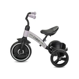 Tricicleta pentru copii Lorelli Dallas Pink 2-6 ani, sezut reglabil in inaltime, greutate admisa 25 kg imagine