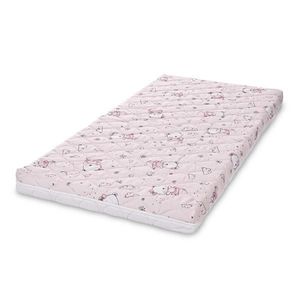Saltea pentru patut 120x60x10 cm Lorelli Holiday Pink Ballerina Bear compozitie cocos spuma cocos imagine