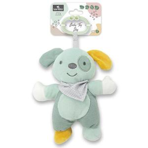 Jucarie de plus Catelus Verde 22 cm zornaitoare 0 luni+ imagine