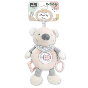 Jucarie de plus cu inel pentru agatat Ursulet Beige 24 cm 0 luni+ imagine