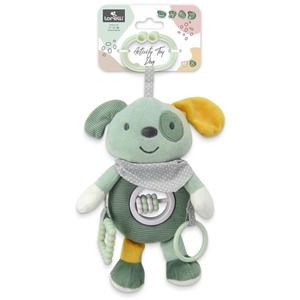 Jucarie de plus cu inel pentru agatat Catelus Verde 24 cm 0 luni+ imagine