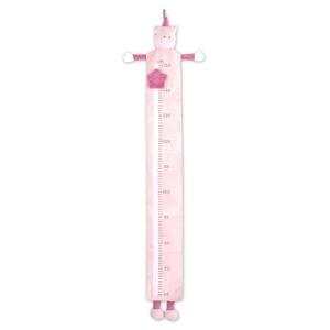 Taliometru din plus Unicorn Pink scala de masurare de la 60 la 150 cm 0 luni+ imagine