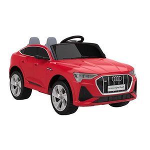 Masinuta electrica pentru copii cu licenta Audi E-Tron Sportback Red cu telecomanda 2.4G, acumulator 12V4.5Ah, motoare 2x39w, lumini led, muzica, pornire la buton, usi cu deschidere, mp3usb, functie swing, 3 viteze din telecomanda imagine