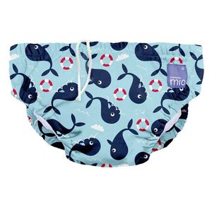 Scutec pentru inot refolosibil Bambino Mio Whale marimea S imagine