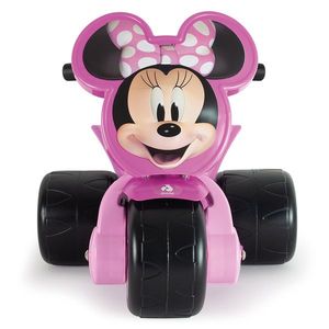 Motocicleta electrica pentru copii Injusa licenta Disney Minnie Mouse Roz 6V cu pedala de acceleratie 1-3 ani, greutate admisa 25 kg imagine