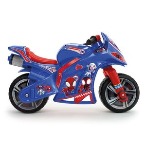 Motocicleta pentru copii Injusa ride-on Winner Spidey XL 3 ani+ licenta Marvel Studios Spiderman Rosu Albastru, greutate admisa 50 kg imagine
