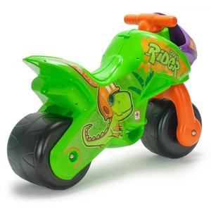 Motocicleta pentru copii Injusa Twin Dino 18 luni+ roti late din plastic, greutate admisa 30 kg imagine