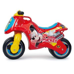 Motocicleta pentru copii Injusa Neox licenta Disney Mickey Mouse Rosu Albastru ride-on fara pedale 18-36 luni, greutate admisa 30 kg imagine