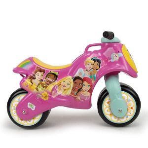 Motocicleta pentru copii Injusa Neox licenta Disney Princess Roz Verde ride-on fara pedale 18-36 luni, greutate admisa 30 kg imagine