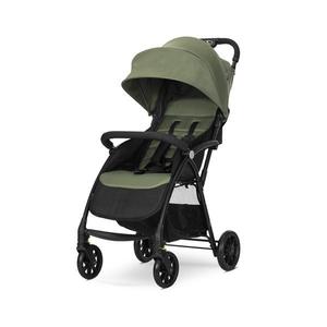 Carucior pentru copii Lorelli Fresh Green New ultra-light, suport picioare reglabil, bara detasabila, suspensie, greutate admisa 22 kg imagine