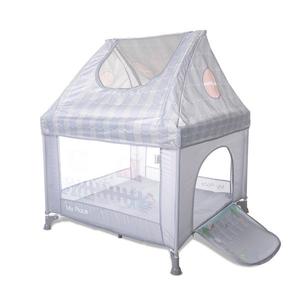 Tarc de joaca pentru copii Lorelli My Place Grey tip casuta 100 x 100 x 125 cm imagine