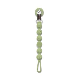 Lant din silicon pentru suzeta 0 luni+ Fresh Green imagine