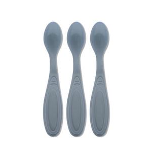 Set 3 lingurite Lorelli My Friend Cameo Blue margine rotunjita 6 luni+ imagine
