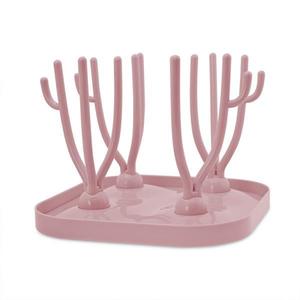 Suport pentru uscarea biberoanelor si accesoriilor Blush Pink imagine