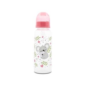 Biberon cu capac Lorelli Shell Pink 0 luni+ 250 ml imagine