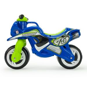 Motocicleta pentru copii Injusa Tundra Tornado Blue cu roti late, greutate admisa 30 kg, varsta 18 luni+ imagine