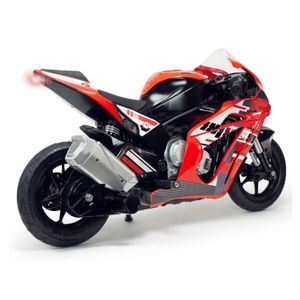 Motocicleta electrica pentru copii Injusa Racing Fighter 24V, frana cu tambur, roti gonflabile, 6-10 ani imagine