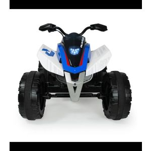 Atv electric pentru copii Injusa Quad Rage 12V, model silentios, pornire cu cheie, suspensii, frana electrica, 3 ani+ imagine