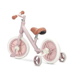 Bicicleta pentru copii Lorelli Energy Pink de tranzitie 2 in 1 cu pedale si roti auxiliare 2-5 ani imagine