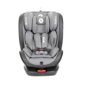 Scaun auto pentru copii Lorelli Ares Grey i-Size, isofix, anti rebound bar, rotativ, 40-150 cm, 0 luni-12 ani imagine