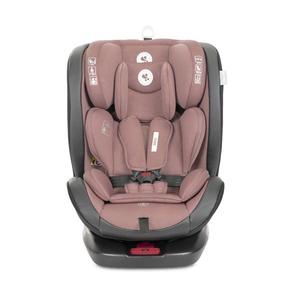 Scaun auto pentru copii Lorelli Ares Pink i-Size, isofix, anti rebound bar, rotativ, 40-150 cm, 0 luni-12 ani imagine