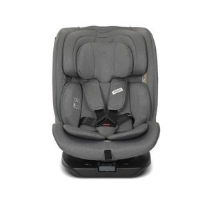 Scaun auto pentru copii Lorelli Rodeo Grey i-Size, isofix, rotativ, protectie SPS la impact lateral, 0 luni-12 ani, 40-150 cm imagine