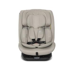 Scaun auto pentru copii Lorelli Rodeo Beige i-Size, isofix, rotativ, protectie SPS la impact lateral, 0 luni-12 ani, 40-150 cm imagine