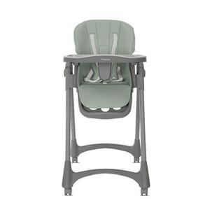 Scaun de masa pentru copii Lorelli Primapapa Green 6-36 luni, reglabil in multiple pozitii, 2 tavite detasabile, centuri de siguranta, roti, suport pentru picioare imagine