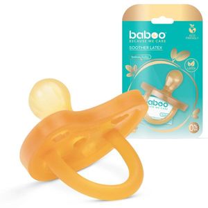 Suzeta rotunda din latex Baboo 6 luni+ imagine
