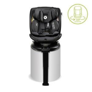 Scaun auto pentru copii Lorelli Estate Grey i-Size, isofix, baza rotativa, picior de sprijin, 0 luni-12 ani, 40-150 cm imagine
