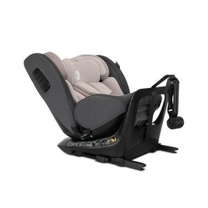 Scaun auto pentru copii Lorelli Monza Beige i-Size, isofix, rotativ, reglabil, anti rebound bar, protectie laterala SPS, husa detasabila, 40-150 cm imagine
