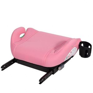 Inaltator auto cu isofix Buf Boof iSize Hero omologat R129 125-150 cm sau 22-36 kg Roz imagine