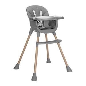 Scaun inalt de masa pentru copii Lorelli Vanilla Grey 3 in 1, varsta 6 luni - 6 ani, greutate admisa 26 kg imagine
