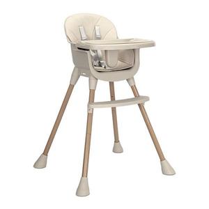 Scaun inalt de masa pentru copii Lorelli Vanilla Beige 3 in 1, varsta 6 luni - 6 ani, greutate admisa 26 kg imagine