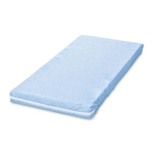 Saltea patut balansoar First Dreams 90x42x6 cm spuma elastica Blue Sky imagine