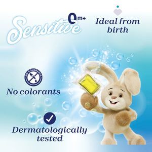 Detergent hipoalergenic Chicco Sensitive 20 capsule 0 luni+ imagine