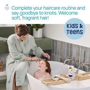 Balsam pentru un par stralucitor Chicco POP cu aroma de prajitura cu vanilie, formula vegana, pentru copii si adolescenti 150 ml imagine