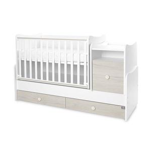 Mobilier multifunctional Lorelli Trend Plus Trio White Light Oak, transformabil, 167x72 x105 cm imagine
